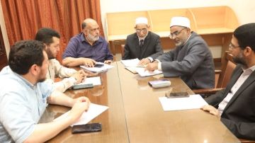 لجنة السنة بالأزهر تناقش جهود إطلاق موسوعة علمية ضخمة للشروح الحديثية لجنة السنة بالأزهر تناقش جهود إطلاق موسوعة علمية ضخمة للشروح الحديثية