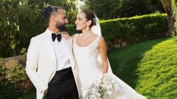 بعد مرافقتها في مهرجان كان .. حفل زفاف أمينة خليل على المصور أحمد زعتر بعد مرافقتها في مهرجان كان .. حفل زفاف أمينة خليل على المصور أحمد زعتر