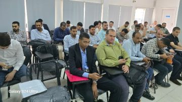 بدء اختبارات المرشحين على فرص عمل في شركة مقاولات بالرياض