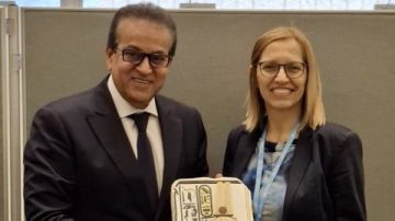 خالد عبدالغفار يلتقى وزيرة صحة سلوفينيا لبحث التعاون في العديد من المجالات الطبية