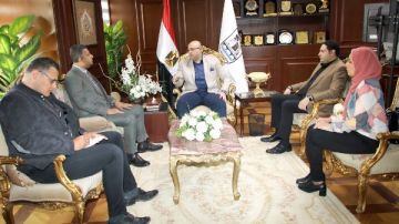 محافظ بني سويف يبحث مع القومي لحقوق الإنسان سبل التعاون لدعم حقوق المواطنين محافظ بني سويف يبحث مع القومي لحقوق الإنسان سبل التعاون لدعم حقوق المواطنين