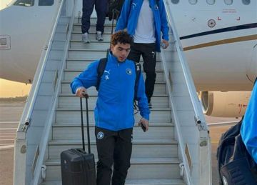 بعثة بيراميدز تصل إلى جنوب أفريقيا لخوض مباراة صن داونز في نهائي دوري أبطال أفريقيا بعثة بيراميدز تصل إلى جنوب أفريقيا لخوض مباراة صن داونز في نهائي دوري أبطال أفريقيا