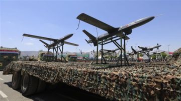 جماعة الحوثي تعلن شن هجومين على أهداف إسرائيلية باستخدام المسيرات جماعة الحوثي تعلن شن هجومين على أهداف إسرائيلية باستخدام المسيرات