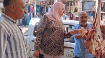 ضبط نصف طن لحوم مجهولة المصدر وغير صالحة للاستهلاك الآدمي في حملة مكبرة بمنوف ضبط نصف طن لحوم مجهولة المصدر وغير صالحة للاستهلاك الآدمي في حملة مكبرة بمنوف