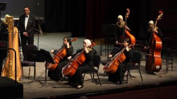 وزيرة التضامن تشهد أمسية موسيقية بدار الأوبرا المصرية وزيرة التضامن تشهد أمسية موسيقية بدار الأوبرا المصرية