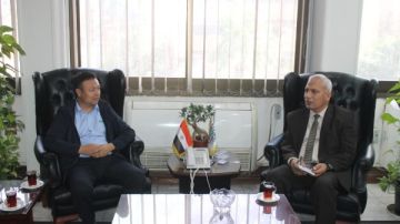 تعاون مصري فلسطيني فى مجالات زراعة الزيتون وإنتاج الأعلاف الحيوانية