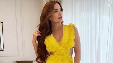 نسرين طافش تثير الجدل بإطلالة جريئة