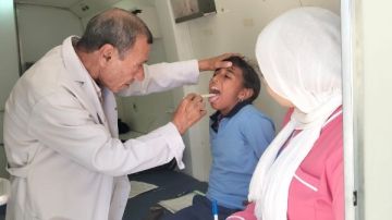 قافلة حياة كريمة الطبية بالزعفرانة تكشف على 156 مواطنا قافلة حياة كريمة الطبية بالزعفرانة تكشف على 156 مواطنا