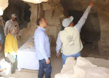 اكتشاف 3 مقابر جديدة لكبار رجال الدولة الحديثة بمنطقة ذراع أبوالنجا بالأقصر (صور) اكتشاف 3 مقابر جديدة لكبار رجال الدولة الحديثة بمنطقة ذراع أبوالنجا بالأقصر (صور)