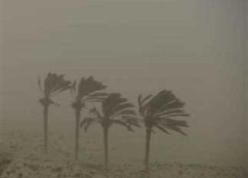 رياح خماسينية حارة على مدن شمال سيناء