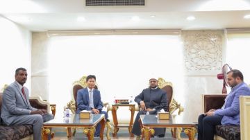 أمين البحوث الإسلامية يستقبل سفير سلطنة بروناي لبحث تعزيز التعاون العلمي والدعوي أمين البحوث الإسلامية يستقبل سفير سلطنة بروناي لبحث تعزيز التعاون العلمي والدعوي