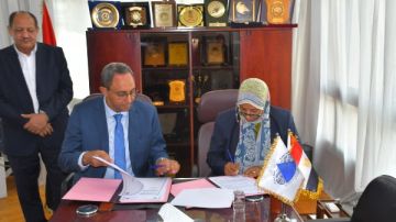 أخبار قنا توقيع بروتوكول تعاون مع هيئة المساحة.. وإزالة 8 حالات تعد على الأراضي الزراعية بالوقف