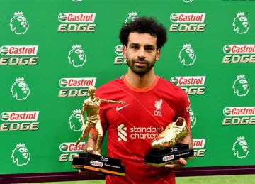 رسميا.. محمد صلاح يحصد الحذاء الذهبي لـ الدوري الإنجليزي وجائزة الأكثر صناعة للأهداف