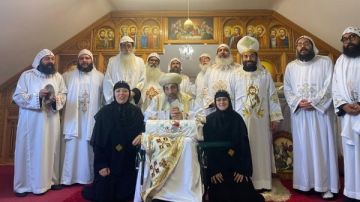 في عيده.. تطييب رفات مارجرجس بديره في أيرلندا صور