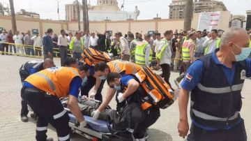 إنذار حريق وهمي.. تجربة إخلاء ناجحة بمجلس مدينة كفر الشيخ صور