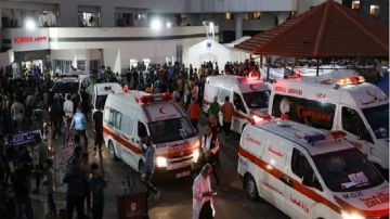 استشهاد 4 أطفال فلسطينيين في قصف الاحتلال لخيام تؤوي نازحين بخان يونس