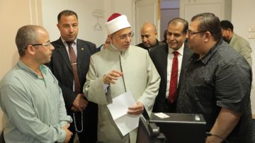 رئيس جامعة الأزهر يتفقد الاختبارات الشفهية بكلية أصول الدين والدعوة بالمنوفية