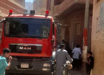  كسر ماسورة خط غاز .. يثير حالة من الذعر بشارع الصباحي في سمالوط بالمنيا (صور)