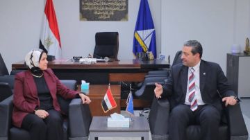 محافظ دمياط يشيد بالجهود المبذولة للتعريف بالتيسيرات الضريبية الجديدة