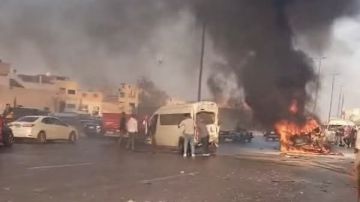 دماء وحطام على الطريق الدائري.. تهشم 10 سيارات وتفحم إحداهما.. 22 مصابا وتوقف الحركة المرورية ماذا حدث؟