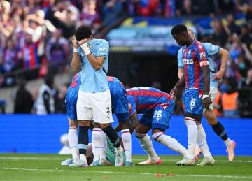  موسم صفري .. مانشستر سيتي يخسر كأس الاتحاد الإنجليزي أمام كريستال بالاس