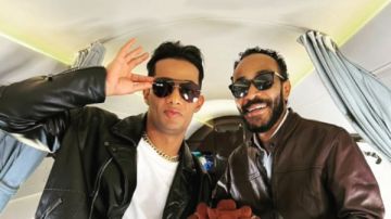 شقيق محمد رمضان يهنئه بعيد ميلاده بهذه الكلمات