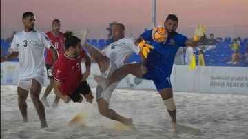 الأهلي يواجه دلفي..وسبورتنج يلتقي أصحاب الجياد بدوري الطائرة الشاطئية