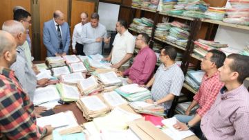 محافظ المنيا: تيسير الإجراءات وتسريع وتيرة العمل لزيادة معدلات إنجاز ملف تقنين أراضي الدولة محافظ المنيا: تيسير الإجراءات وتسريع وتيرة العمل لزيادة معدلات إنجاز ملف تقنين أراضي الدولة