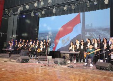 جامعة المنيا تختتم مهرجان حصاد كلية التربية النوعية