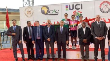 رئيس الأولمبية يهنئ اتحاد الدراجات بالتتويج ببطولة إفريقيا للمضمار رئيس الأولمبية يهنئ اتحاد الدراجات بالتتويج ببطولة إفريقيا للمضمار