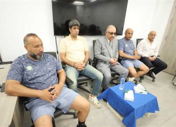 رئيس البنك الأهلي يحفز اللاعبين قبل مواجهة الأهلي في الدوري