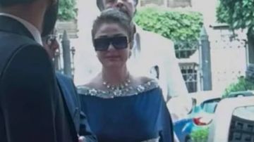 مادلين طبر بالعكاز فى افتتاح مهرجان المركز الكاثوليكي للسينما