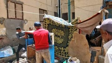 إزالة التعديات والإشغالات والمخالفات بضواحي بورسعيد إزالة التعديات والإشغالات والمخالفات بضواحي بورسعيد