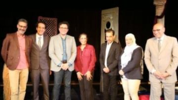 وزير الثقافة يشهد العرض المسرحي فريدة بقصر ثقافة الأنفوشي