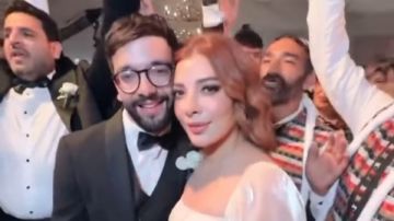 أصالة نصري تحتفل بزفاف ابن شقيقتها أماني
