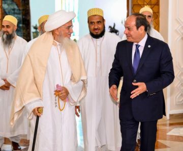 المتحدث الرئاسي ينشر فيديو وصور استقبال الرئيس السيسي لسلطان طائفة البهرة بالهند المتحدث الرئاسي ينشر فيديو وصور استقبال الرئيس السيسي لسلطان طائفة البهرة بالهند