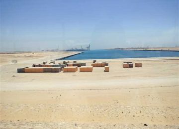 النقل تعلن نسب تنفيذ مشروع تطوير ميناء السخنة.. ومؤتمر صحفي بالموقع اليوم النقل تعلن نسب تنفيذ مشروع تطوير ميناء السخنة.. ومؤتمر صحفي بالموقع اليوم