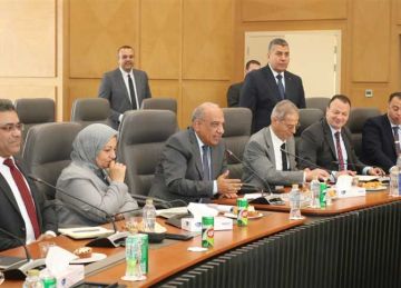 وزير الكهرباء يبحث مع روسآتوم تجهيزات استقبال المهمات الكهربائية والمحولات العملاقة بـ محطة الضبعة النووية