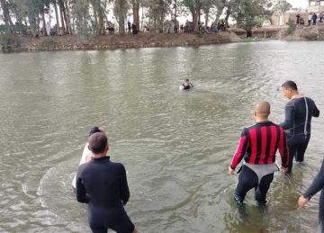 انتشال جثمان شاب غرق أثناء استحمامه بترعة البحر الصغير في الدقهلية