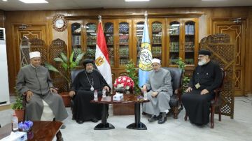 رئيس جامعة الأزهر يستقبل وفدا من الكنيسة المصرية لتوثيق التواصل المجتمعي