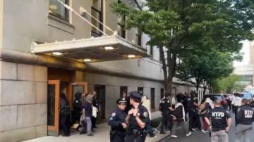 اقتحام أمني لحرم جامعة كولومبيا لفض اعتصام طلابي مؤيد لفلسطين