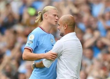 جوارديولا يكشف مفاجأة بشأن إصابة هالاند جوارديولا يكشف مفاجأة بشأن إصابة هالاند