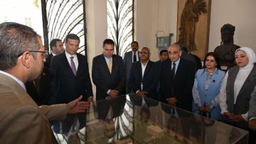 زراعة الشيوخ تزور متحف الوزارة.. والجبلي: ثروة تاريخية زراعة الشيوخ تزور متحف الوزارة.. والجبلي: ثروة تاريخية