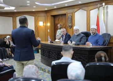 الأزهر يستقبل وفد منحة ناصر للقيادة الدولية للتعرف على جهوده الدعوية والإنسانية