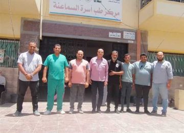 ضمن حياة كريمة .. الكشف المجاني على 2400 مواطن بقرية السماعنة في الشرقية