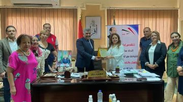 أهالي الدقي يكرمون رئيس الحي لجهوده الإستثنائية في حل مشكلات المواطنين