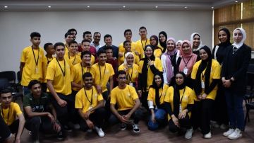 وزير الشباب يتفقد فعاليات النسخة الثانية من البرنامج التوعوي درع يحمي ونصون 