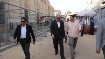 جولة ميدانية مفاجئة.. محافظ الغربية يتابع أعمال تطوير مسجد السيد البدوي