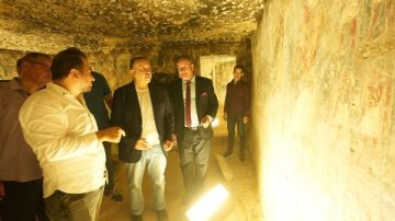 محافظ أسيوط يتفقد منطقة آثار مير ويطلق خطة لتعزيز السياحة والترويج لها محافظ أسيوط يتفقد منطقة آثار مير ويطلق خطة لتعزيز السياحة والترويج لها