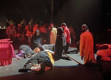 هاملت.. فات الميعاد على مسرح الأنفوشي بالإسكندرية (صور) هاملت.. فات الميعاد على مسرح الأنفوشي بالإسكندرية (صور)